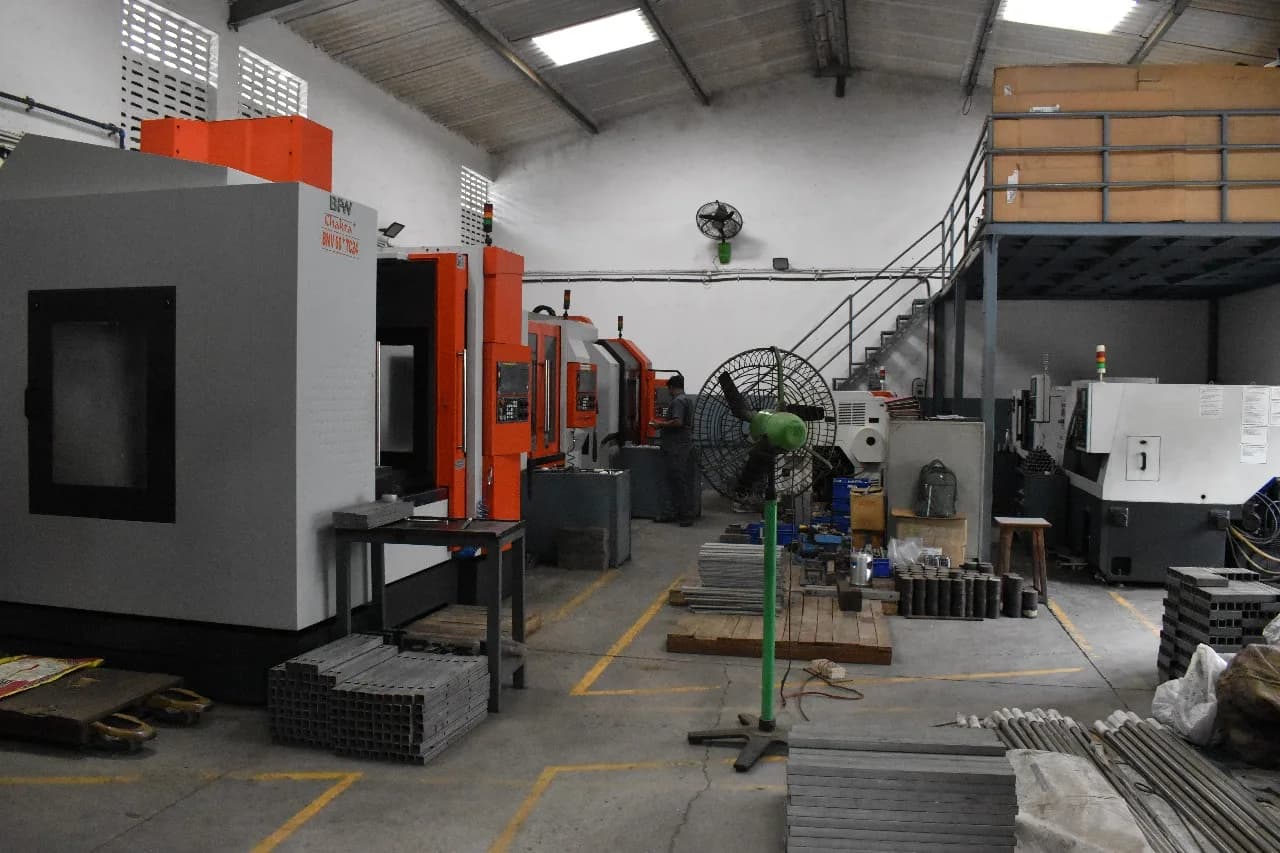 Precision Machining Setup