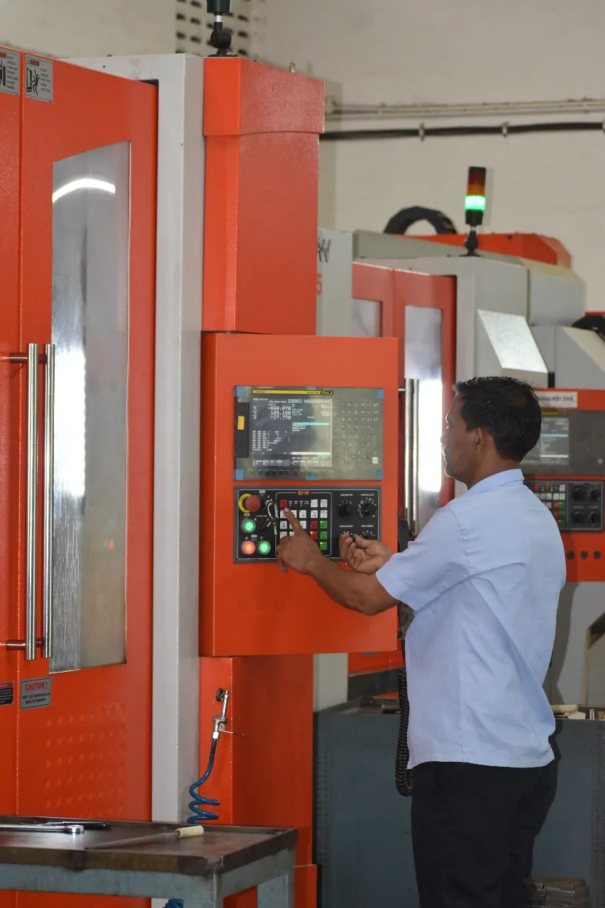 KK Industries operator executing production work